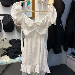 Lucy in the Sky White Mini Dress